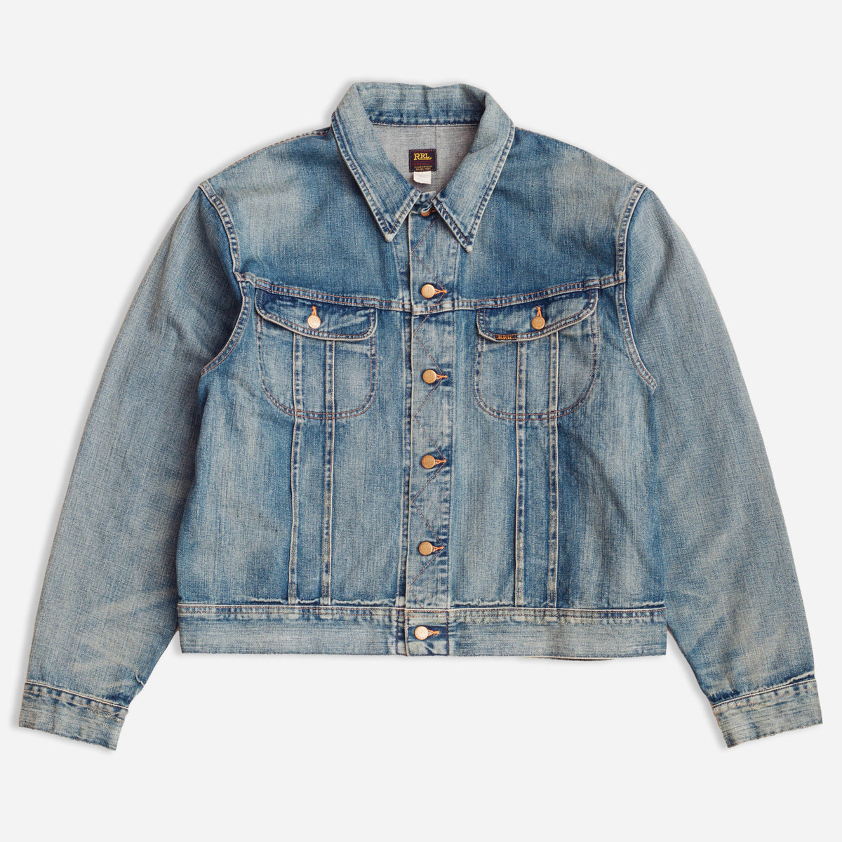 Double RL By Ralph Lauren LOT 271 DENIM JACKET - LEELAND WASH