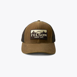Filson - Logger Mesh Cap - Dark Tan -  - Main Front View
