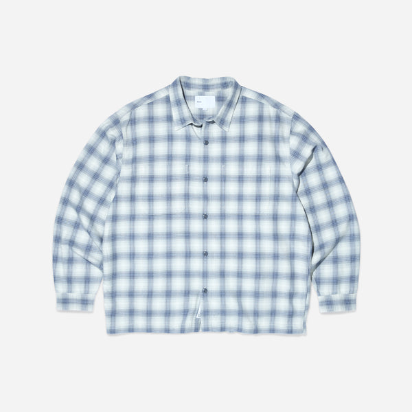 Adsum Flat Hem Work Shirt - Soft Blue
