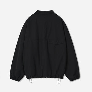 Anglan - PERKY BUTTON PULLOVER SWEATER - BLACK -  - Alternative View 1