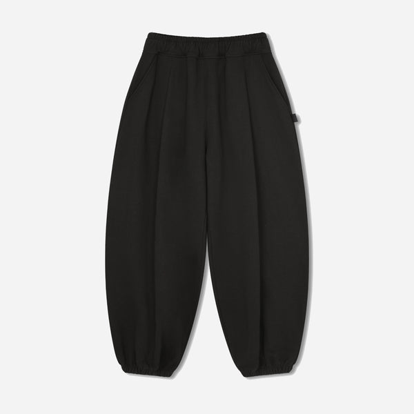 LOOSE JOGGER SWEAT PANTS - BLACK
