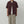 Load image into Gallery viewer, OPEN COLLAR HALF SHIRT - BURGUNDY STRIPE
