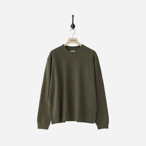 Rough Side - Rough Side Grainy Pullover - Dark Olive -  - Main Front View