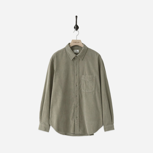 Rough Side Unit Corduroy Shirt - Mud