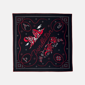 Pendleton - BANDANA COWBOY - BLACK -  - Main Front View