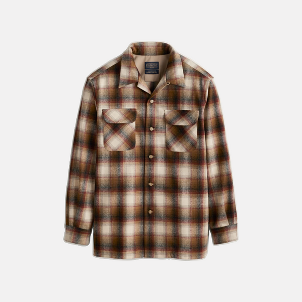 BOARD SHIRT - COPPER/BROWN OMBRE