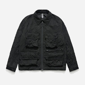 Unaffected - UTILITY FISHERMAN JACKET - BLACK - UNAFEFCTED - UTILITY FISHERMAN JACKET - BLACK - The Great Divide - Main Front View