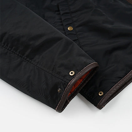 REVERSIBLE MA-1 LINER JACKET - BLACK