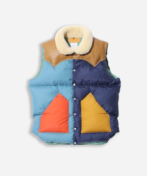 Rocky Mountain Featherbed - CHRISTY DOWN VEST - MULTI -  - Main Front View