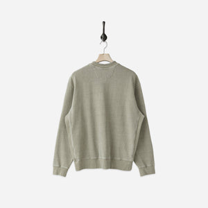 Rough Side - Rough Side Nest Zip Sweat - Dusty Olive -  - Alternative View 1