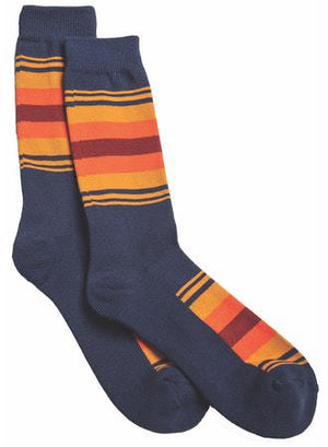 Pendleton - GRAND CANYON NATIONAL PARK SOCKS - NAVY -  - Main Front View