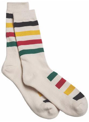 Pendleton - GLACIER NATIONAL PARK SOCKS - NATURAL -  - Main Front View