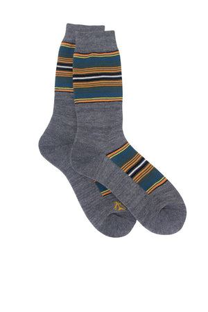 Pendleton - OLYMPIC NATIONAL PARK SOCKS - CHARCOAL -  - Main Front View