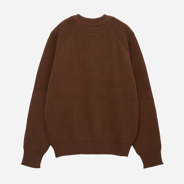 FISHERMAN KNIT - BRICK