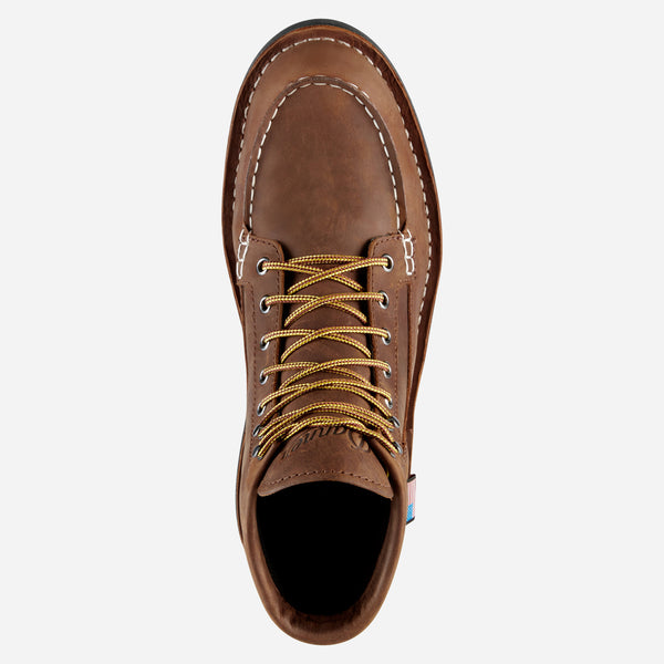 BULL RUN MOC TOE GORE-TEX BOOT - TOBACCO/BLACK