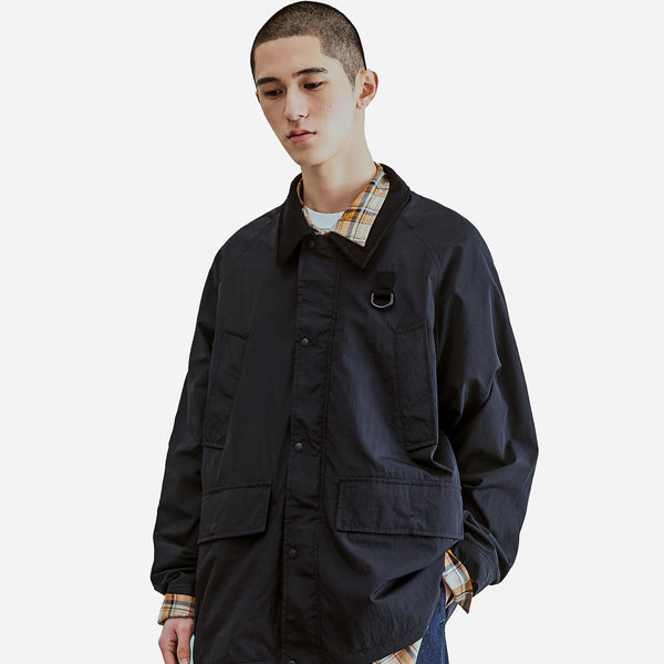 4 POCKET HUNTING JACKET - BLACK