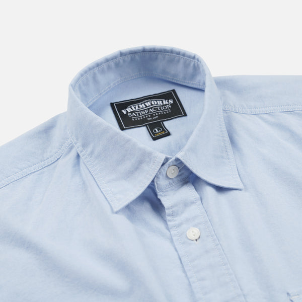 1920'S OXFORD WORK SHIRT - BLUE