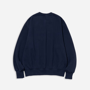 Uniform Bridge - 1960 CREW SWEATSHIRT - NAVY -  - Alternative View 1