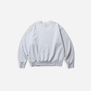Anglan - Anglan Steady Sweat Shirt - White Melange -  - Main Front View
