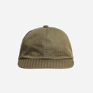 Beams+ - Beams Plus 6 Panel Herringbone - Olive -  - Main Front View