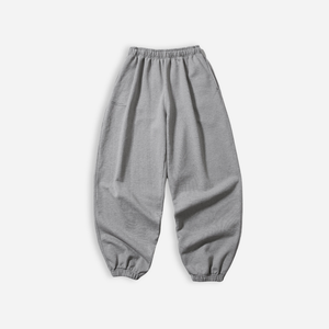 Anglan - Anglan Heavyweight Classic Jogger Pants - Melange Grey -  - Main Front View