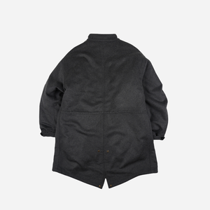 Frizmworks - Frizmworks Wool Vincent Fishtail Parka - Charcoal -  - Alternative View 1