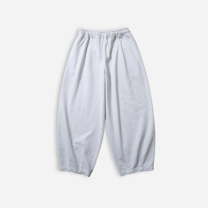 Anglan - Anglan Steady Sweat Balloon Pants - White Melange -  - Main Front View