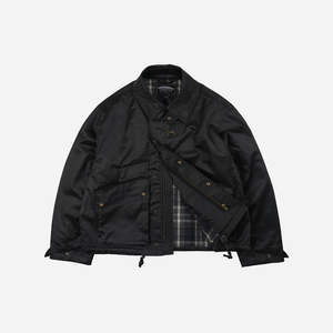 Frizmworks - Frizmworks Waxed Cotton Heritage Hunting Jacket - Black -  - Main Front View