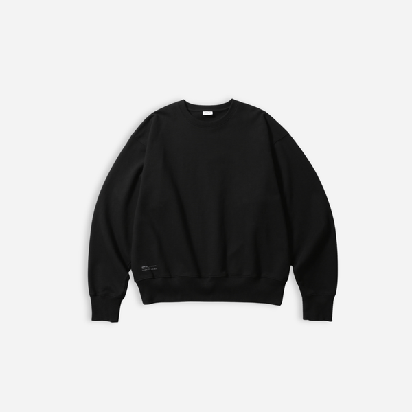 Anglan Steady Sweat Shirt - Black