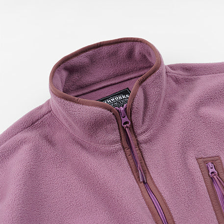 POLAR FLEECE JACKET - LAVENDER