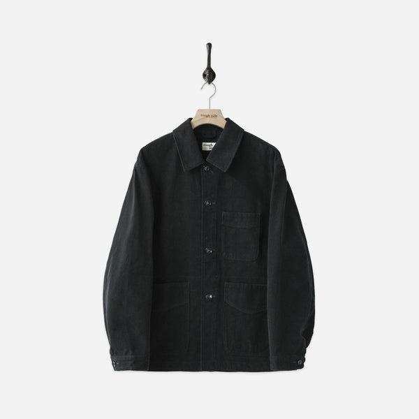 Rough Side Workers Jacket - Black