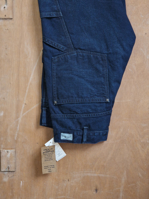 HAMILTON CARPENTER PANT - DISTRESSED INDIGO