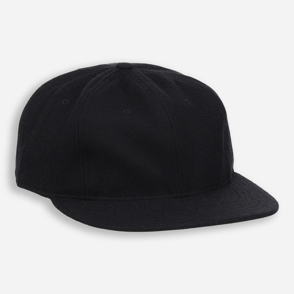 Black Wool Ballcap