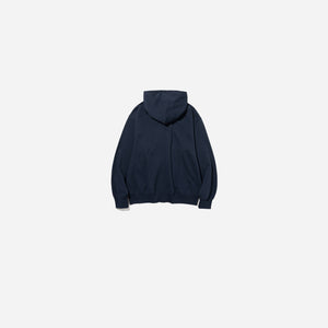 Uniform Bridge - CORE BASIC FULL ZIP HOODIE - NAVY -  - Alternative View 1