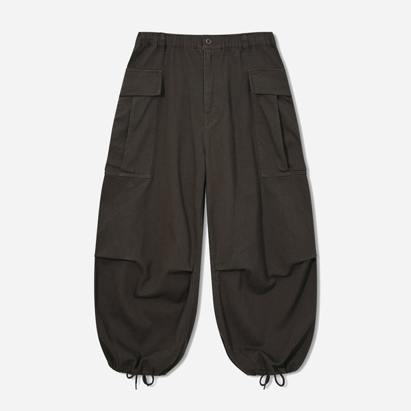 JUNGLE CARGO BALLOON PANT - DARK BROWN