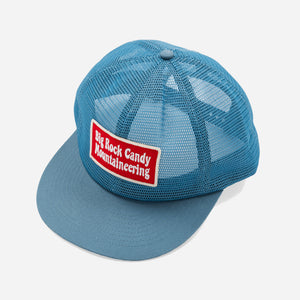 Big Rock Candy Mountaineering - TRUCKIN' MESH CAP - BLUE FROST -  - Main Front View