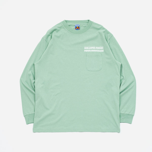 GARAGE SHOP L/S T-SHIRT - TOOTHPASTE
