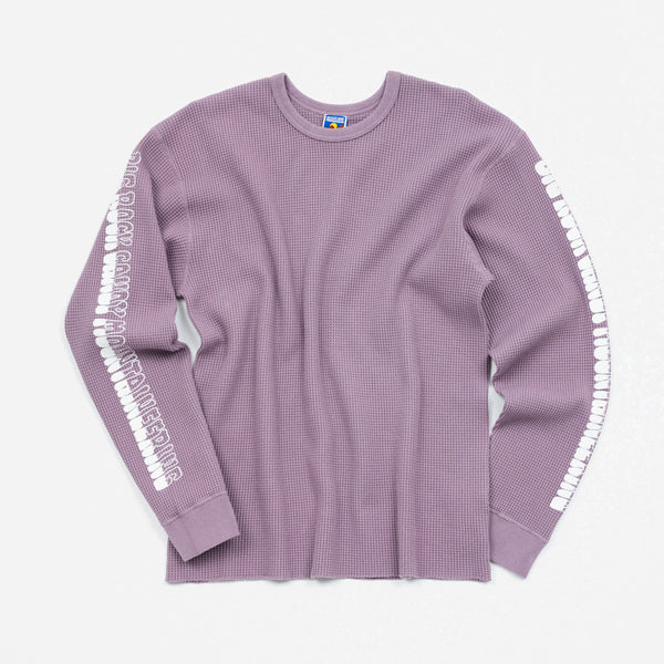 GRADIENT L/S THEMRAL SWEATER - HUCKLEBERRY