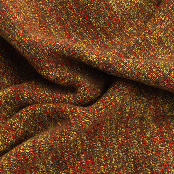 METANOIA WOOL ZIP SWEATER - BROCCOLI