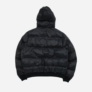 Big Rock Candy Mountaineering - ALPINE HOODED DOWN JACKET - BLACK LIQUORICE -  - Alternative View 1