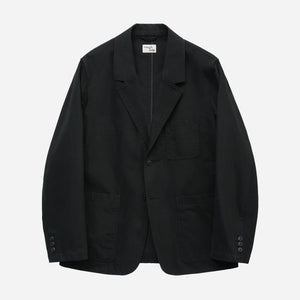 Rough Side - SLOB BLAZER JACKET - BLACK -  - Main Front View