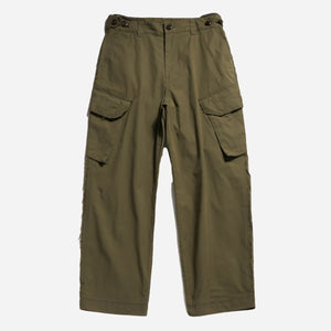 Eastlogue - RAW EDGE ROYAL PANT - OLIVE C/N -  - Main Front View