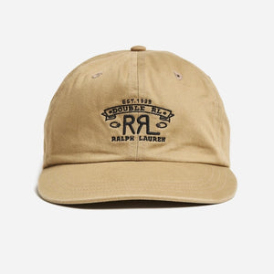 Double RL By Ralph Lauren - SPORTSMAN CAP - KHAKI -  - Main Front View