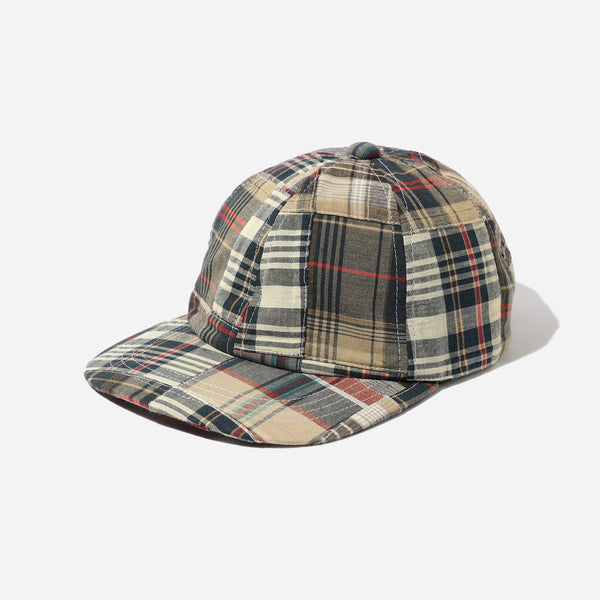 6 PANEL MADRAS CAP - PATCHWORK
