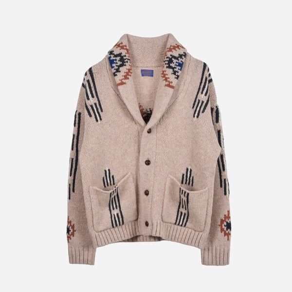 Pendleton Made for Japan Hand Knit Cardigan - Saltillo Sunset