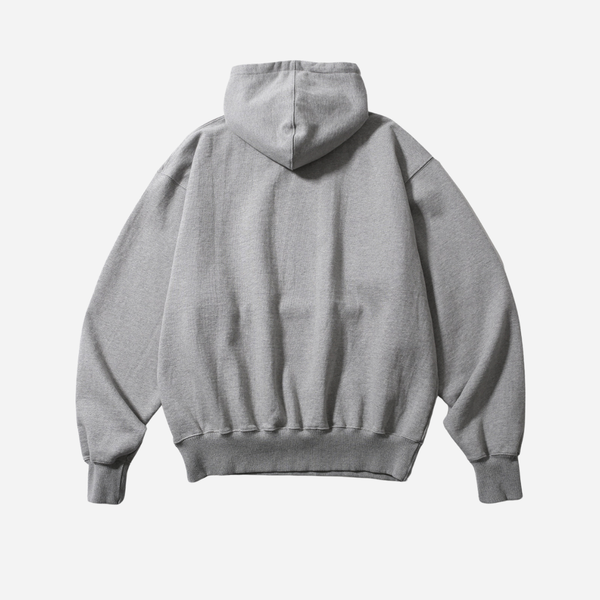 Anglan Heavyweight Classic Hoodie - Melange Grey