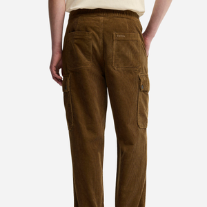 Barbour - Barbour Leonard Cord Cargo Trouser - Sepia -  - Alternative View 1