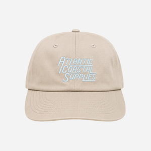 Atlantic Coastal Supplies - Atlantic Coastal Supplies Standard Cap - Tan -  - Main Front View
