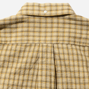 Beams+ - Beams Plus Open B.D Panama Plaid Double Face - Beige -  - Alternative View 1