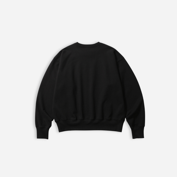 Anglan Steady Sweat Shirt - Black
